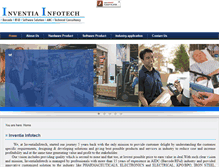 Tablet Screenshot of inventiainfotech.com
